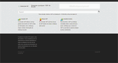 Desktop Screenshot of consultarcep.com